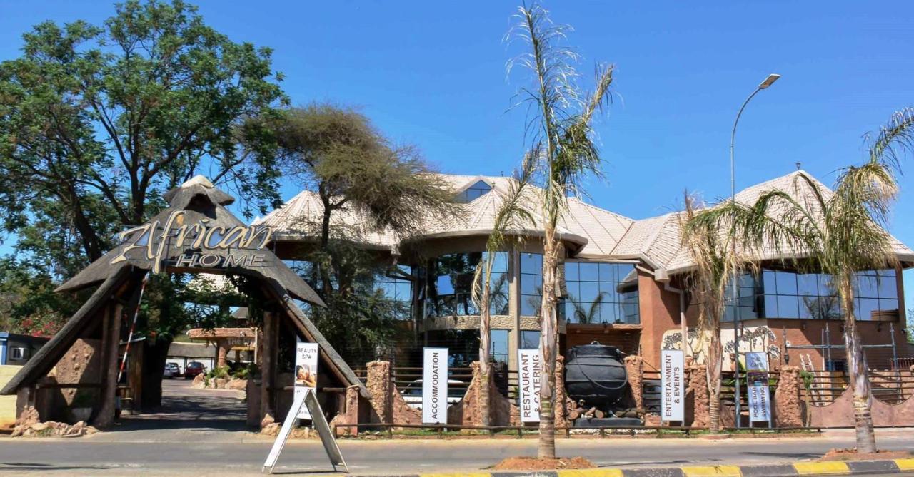 African Home Hotel Gaborone Buitenkant foto