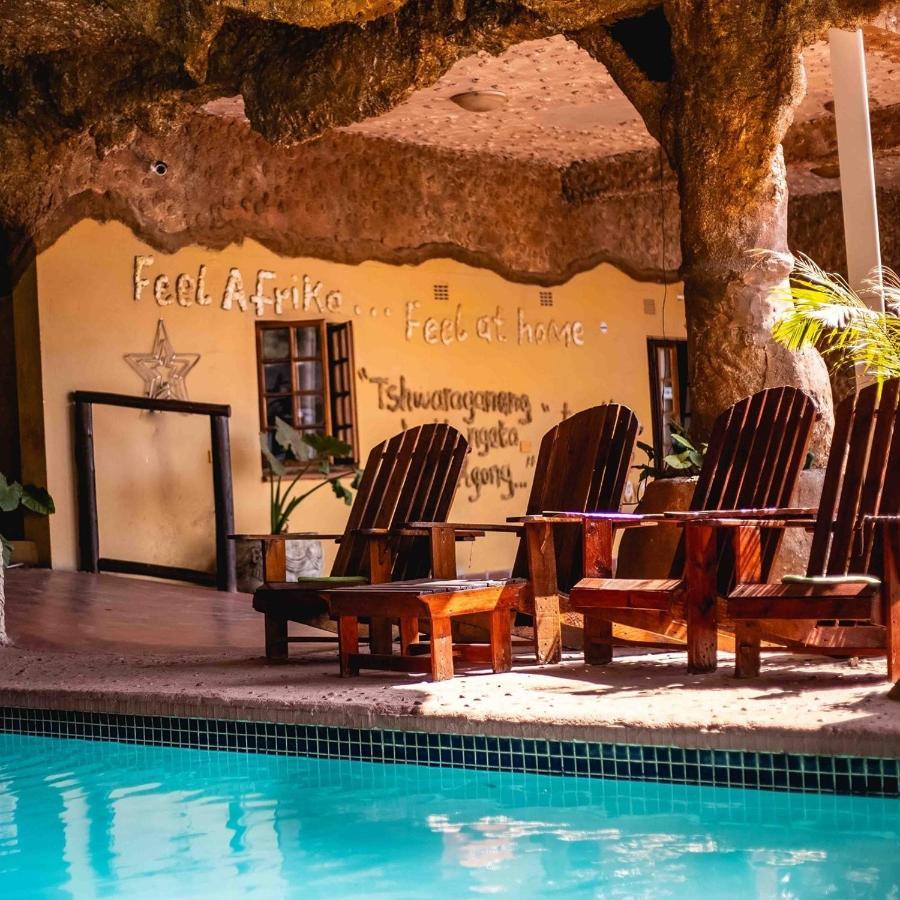 African Home Hotel Gaborone Buitenkant foto