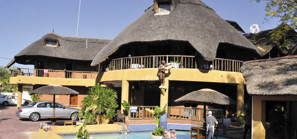 African Home Hotel Gaborone Buitenkant foto